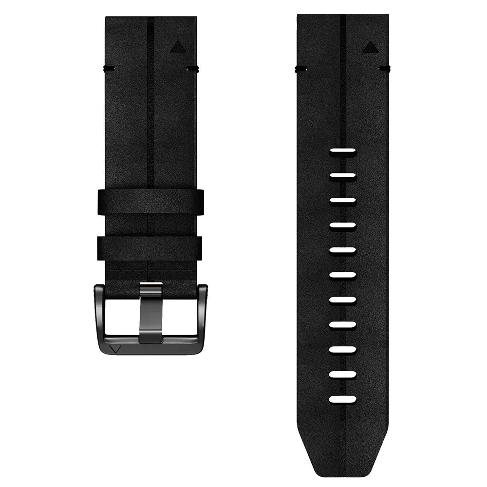 Quick-Fit Strap | 26mm (Genuine Leather & Titanium) - 2 colors